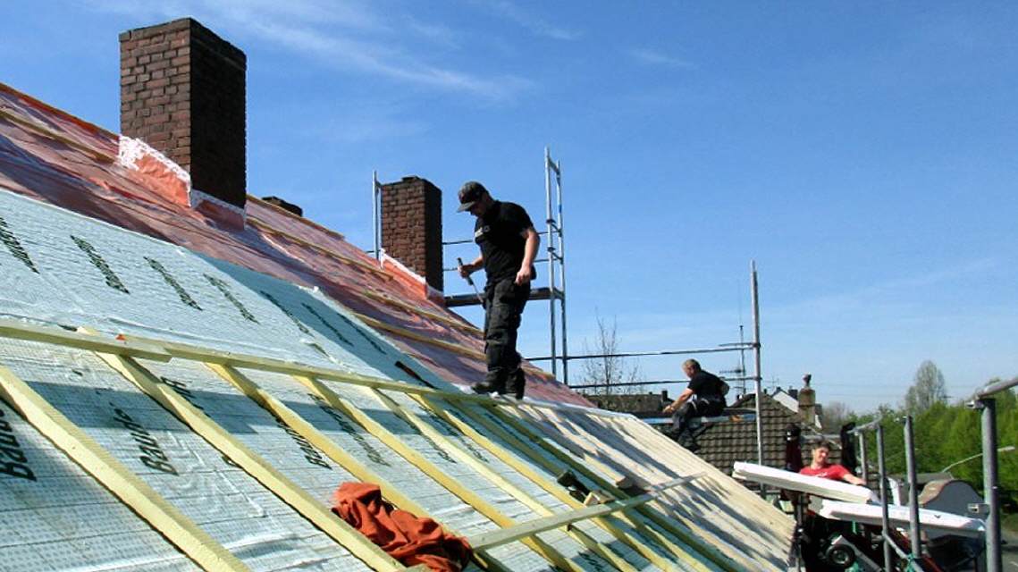 Energetische Sanierung eines Daches nach KfW-Programm 430